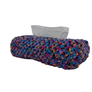 Image of Tissue Box Cover Multicolour