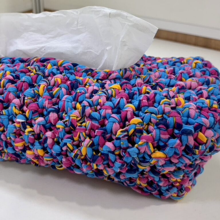 Image of Tissue Box Cover Multicolour
