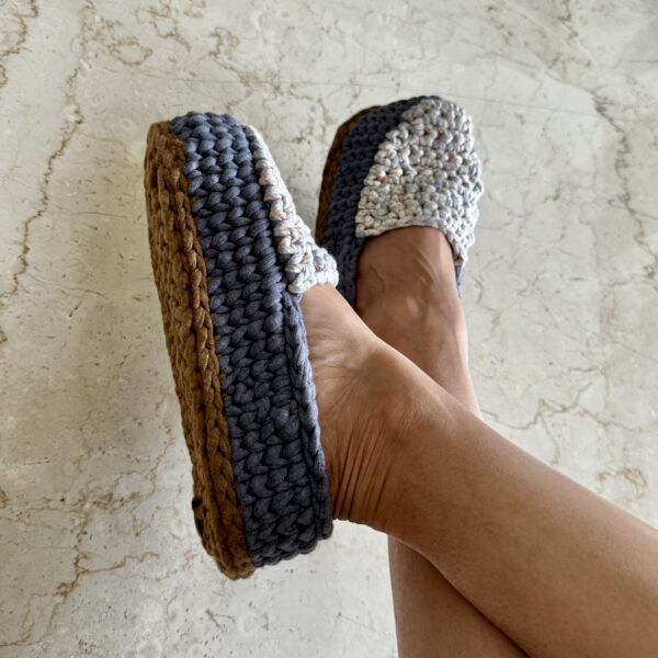 Image of Indoor Shoes Unisex Blue Grey