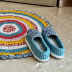 Indoor Shoes Unisex Blue Grey