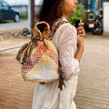 Backpack Brown Grey Beige Color Premium Collection | Shoulder carry