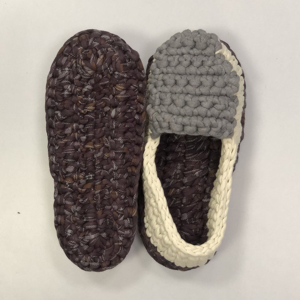 Indoor Shoes Unisex Burgundy Grey Off white