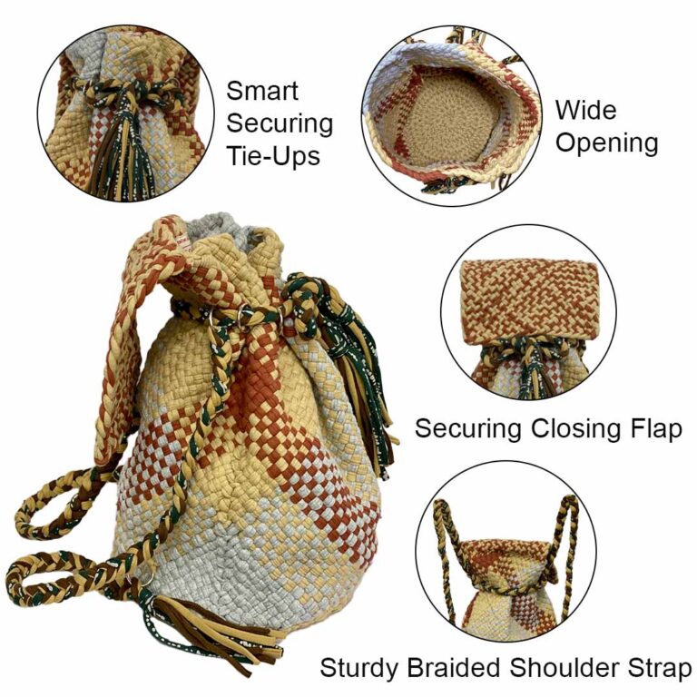 Image of Backpack Brown Grey Beige Color Premium Collection | Shoulder carry