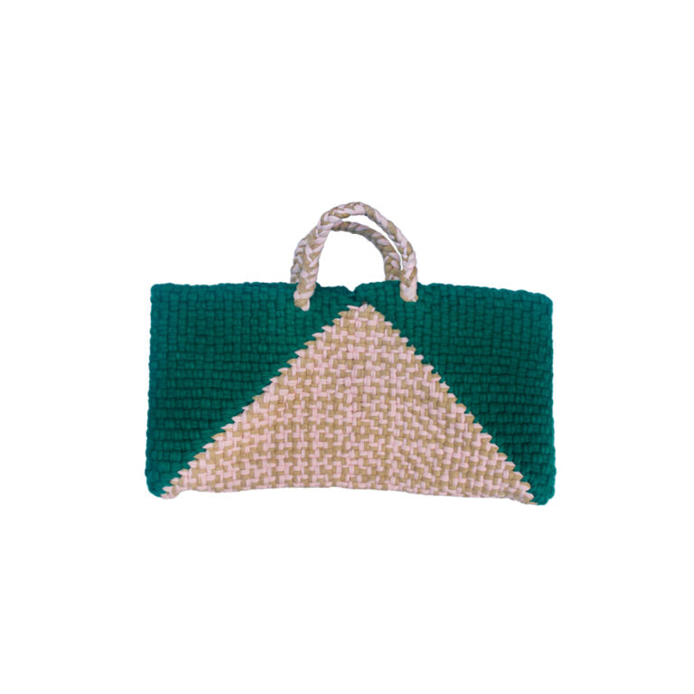 Image of Planter bag | Size: small | Green, Pink