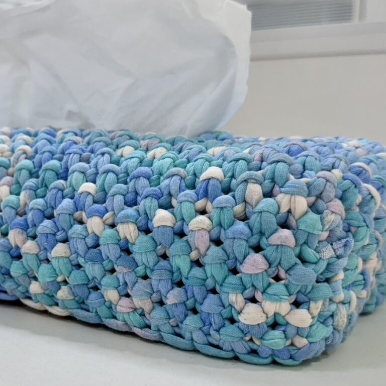 Image of Tissue Box Cover Blues
