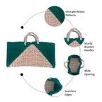 Planter bag | Size: small | Green, Pink