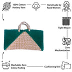 Planter bag | Size: small | Green, Pink