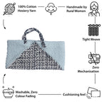 Planter bag | Size: small | Mint, Charcoal