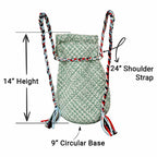 Backpack Mint Teal Color Premium Collection | Shoulder carry