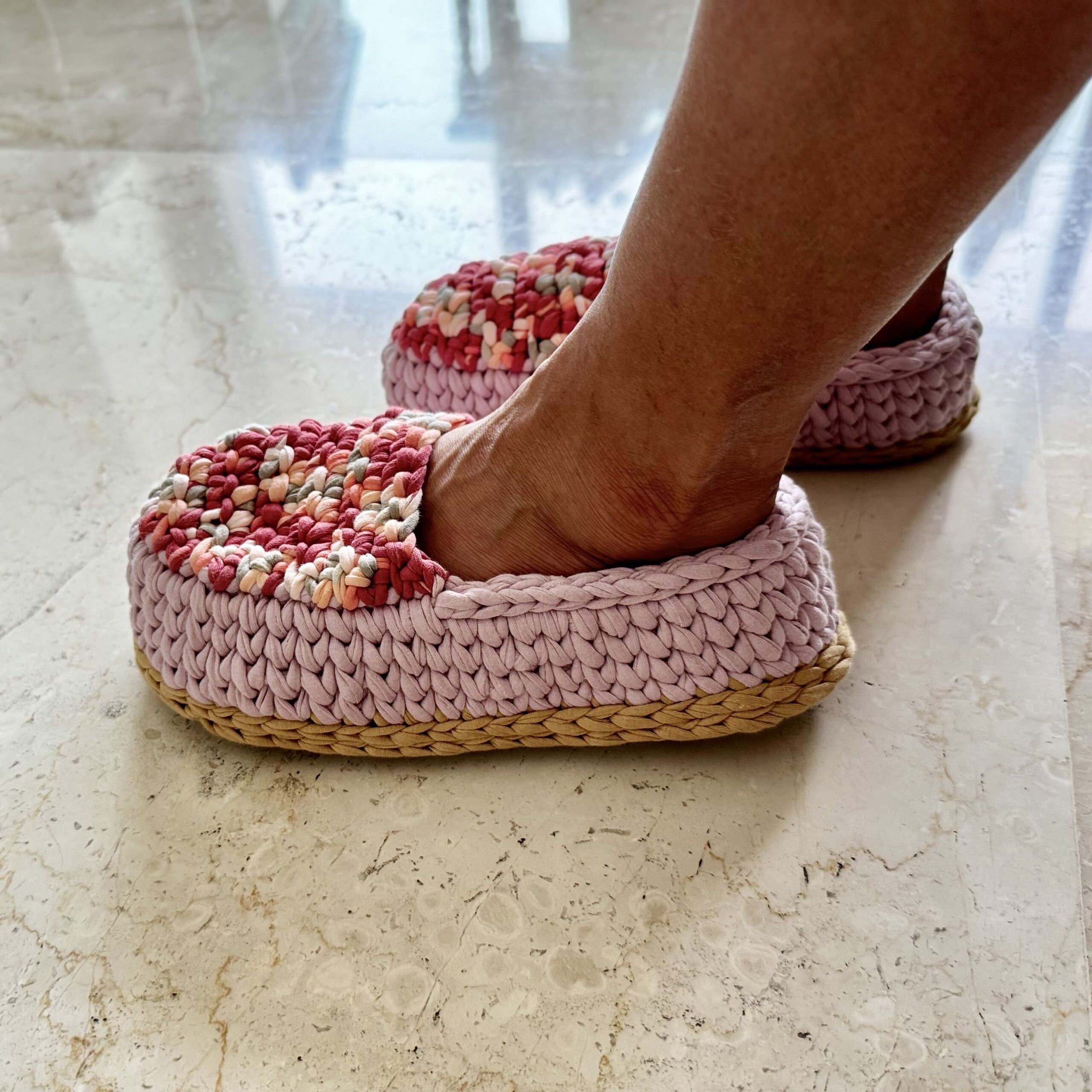 Image of Indoor Shoes Unisex Dusky pink Clay Beige