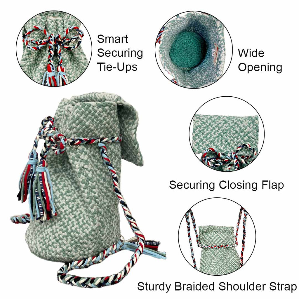 Backpack Mint Teal Color Premium Collection | Shoulder carry