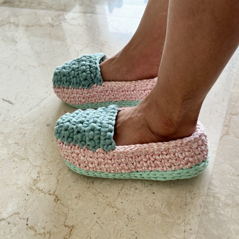 Image of Indoor Shoes Unisex Sage Sea Green Pink