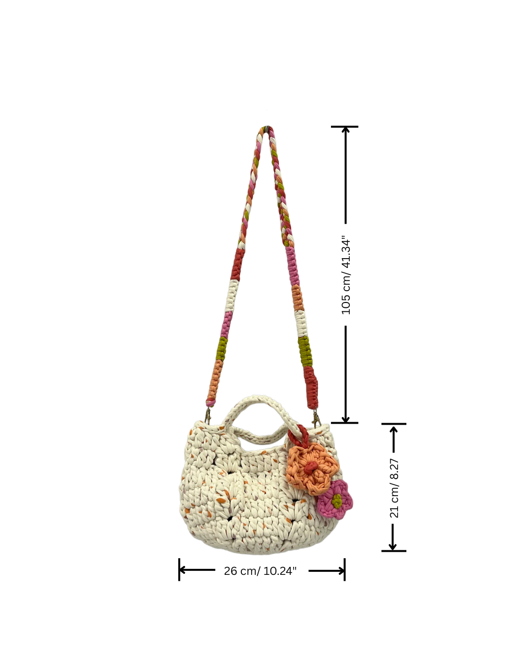 Image of Bloom Bags Ivory Peach