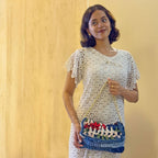 Crochet Clutch | Denim Blue,White,Red,Sky Blue,Olive