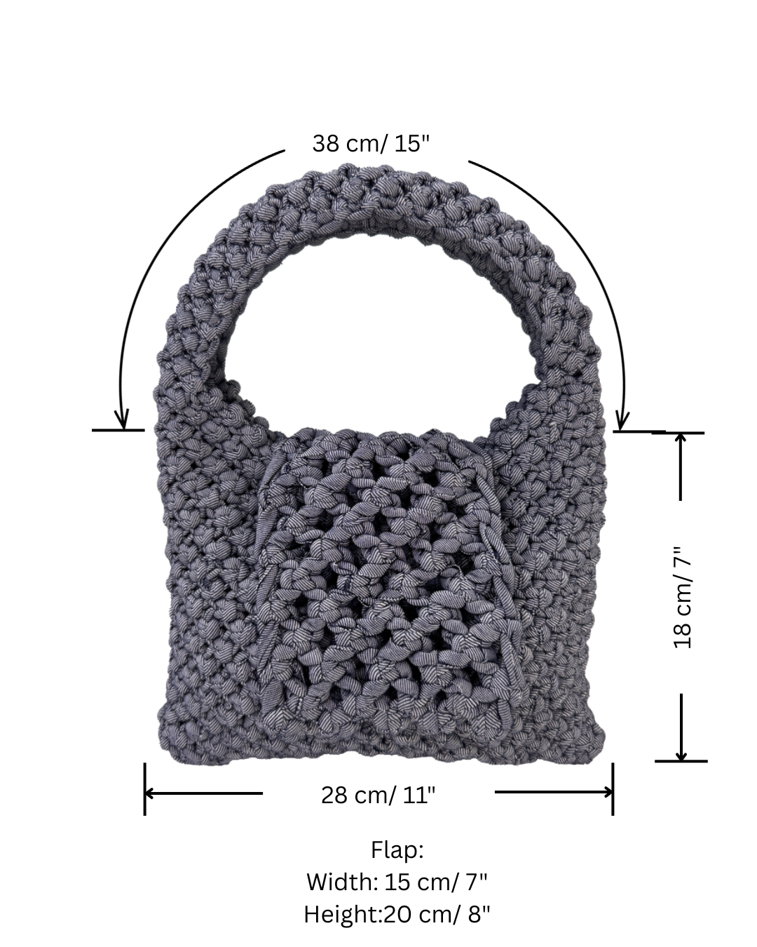 Image of Steel Trellis Bag