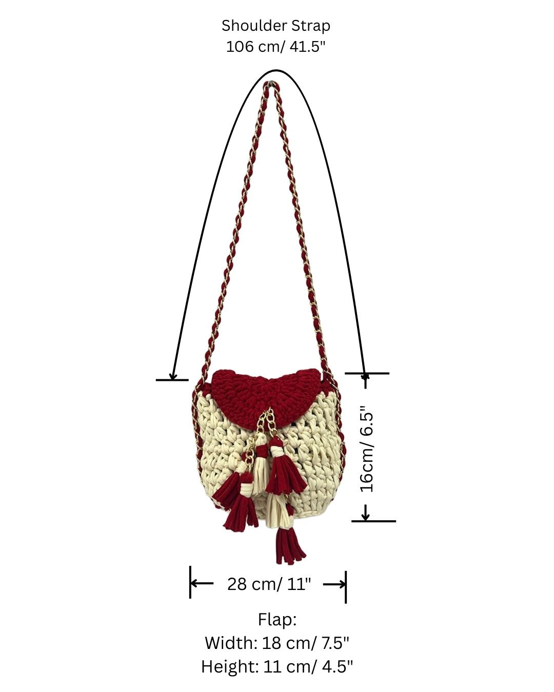 Image of Petite Potli Red