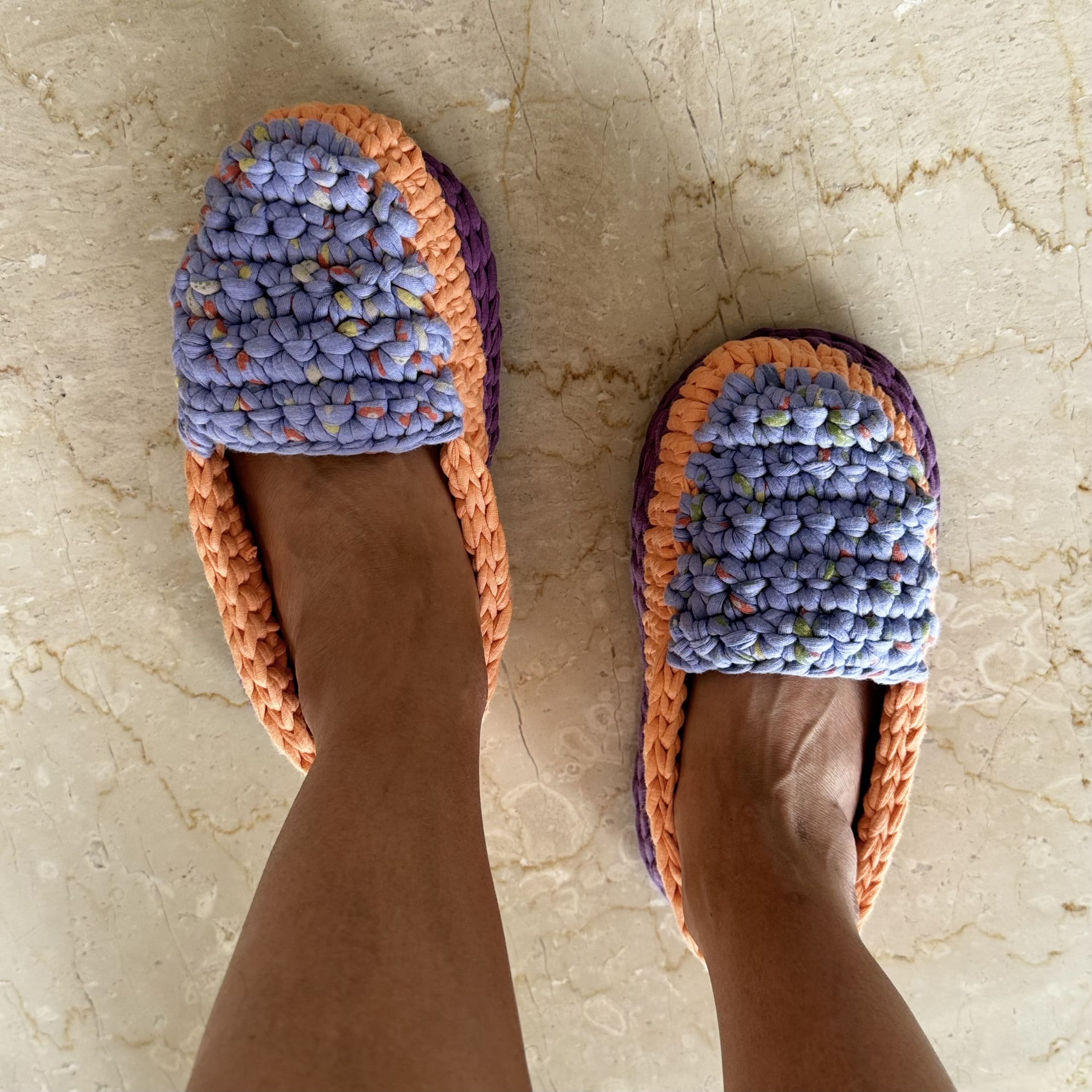 Image of Indoor Shoes Unisex Purple Peach