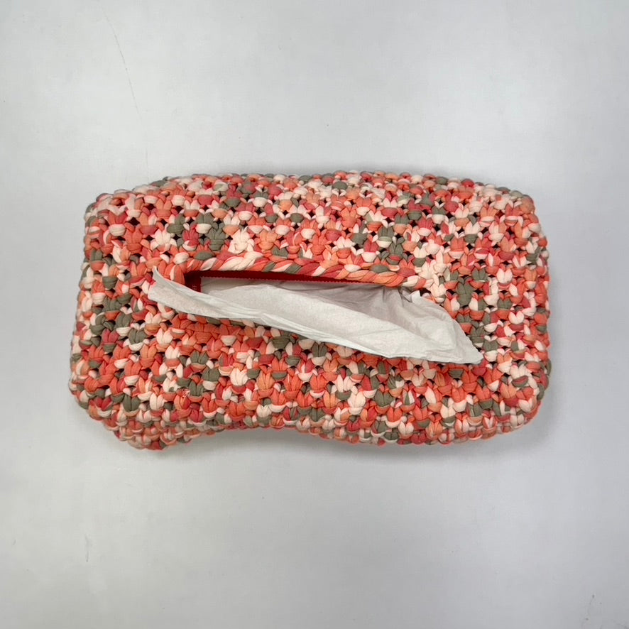 Image of Tissue Box Cover Salmon Coral