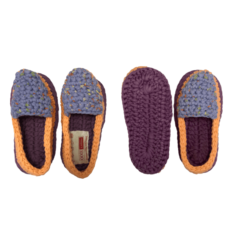 Image of Indoor Shoes Unisex Purple Peach