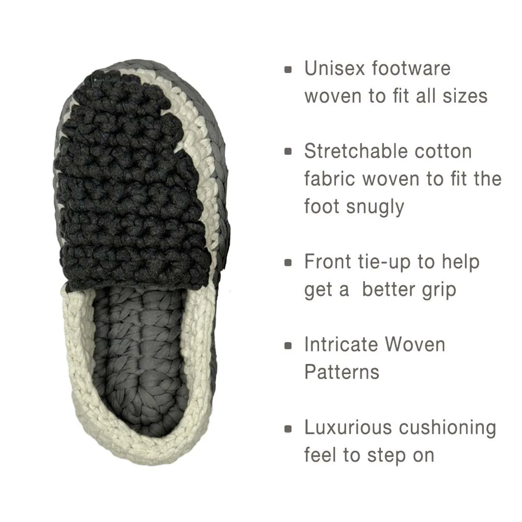 Indoor Shoes Unisex Charcoal Grey Silver Grey