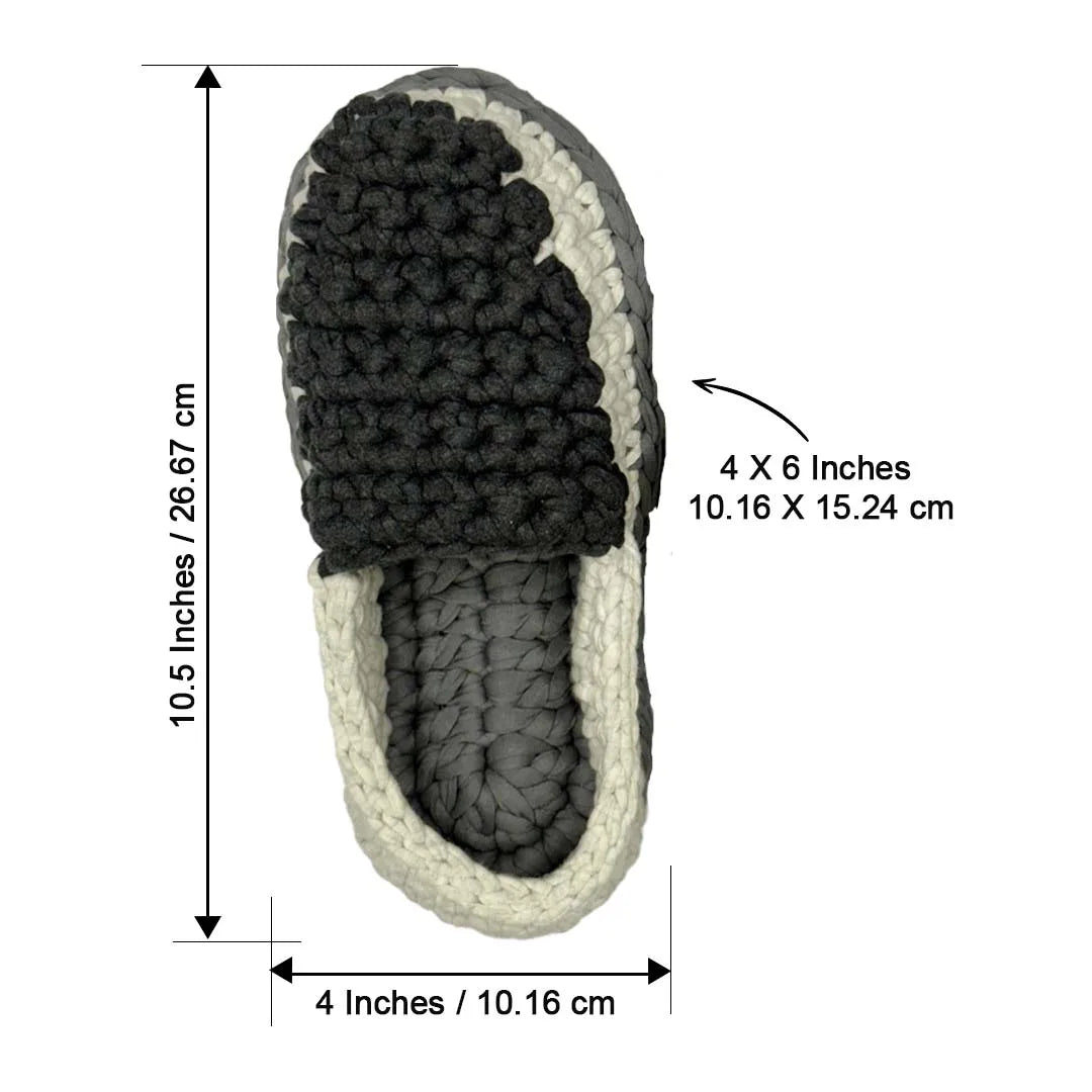 Image of Indoor Shoes Unisex Charcoal Grey Silver Grey