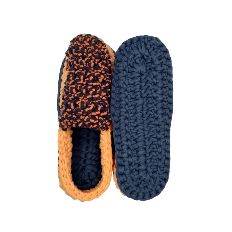Image of Indoor Shoes Unisex Orange Blue