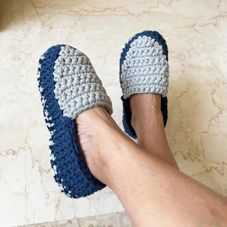 Image of Indoor Shoes Unisex Grey Blue