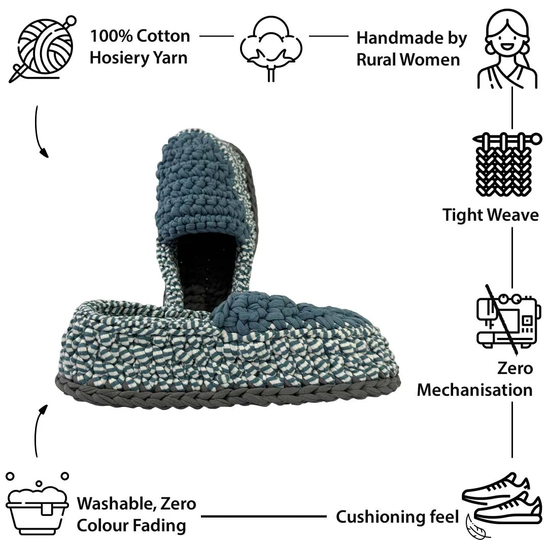 Image of Indoor Shoes Unisex Blue