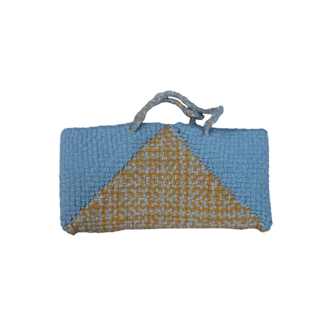 Image of Planter bag | Size: small | Sky Blue, Beige, Grey