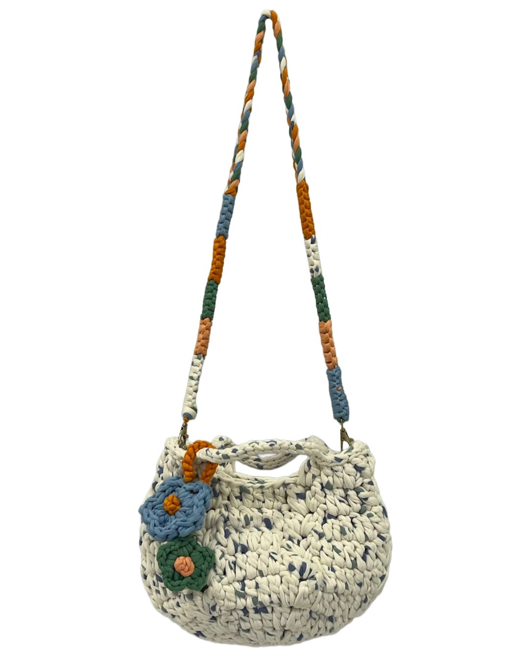 Image of Bloom Bag White Blue