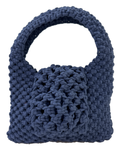 Navy Trellis Bag