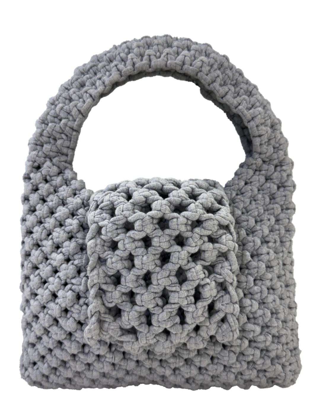 Image of Grey Trellis Bag