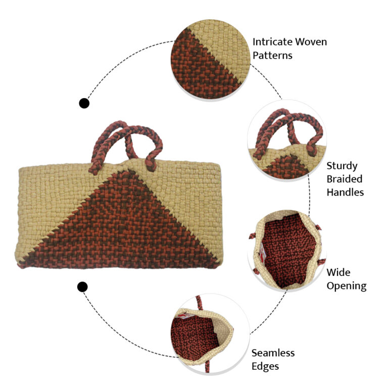 Image of Planter bag | Size: small | Light Beige, Brown