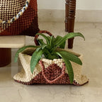 Planter bag | Size: small | Light Beige, Brown