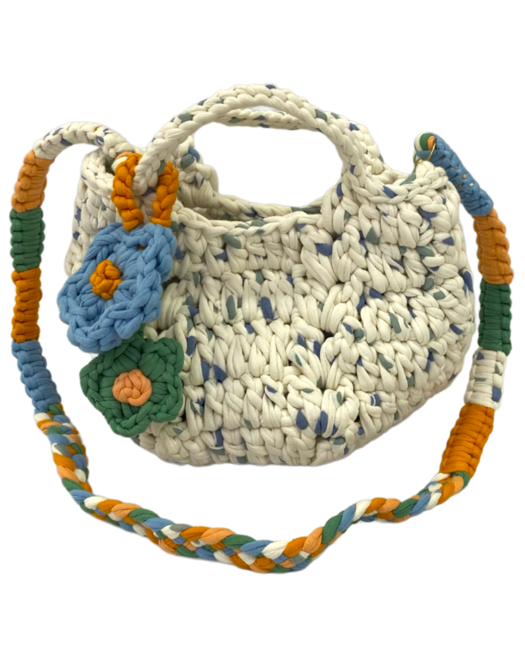 Image of Bloom Bag White Blue