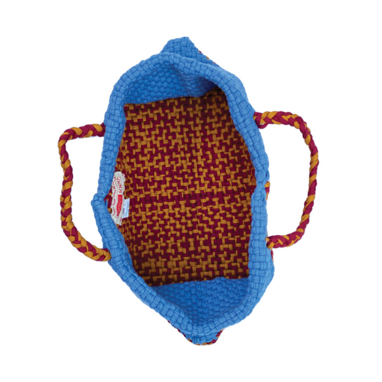 Image of Clutch bag | Planter bag | Size: large | Blue, Maroon, Mustard