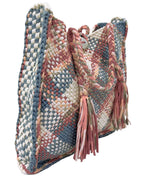 Soft Tote | Hand Carry | Blue, Maroon, Off White