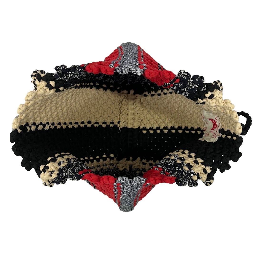 Image of Macrame Tote-Medium | Concrete
