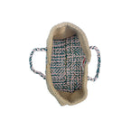 Clutch bag | Planter bag | Size: large | Beige, Green, Pink
