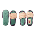 Indoor Slippers Unisex | Sage, Pink