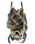 Soft Tote | Hand Carry | Blue Beige Black