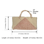 Planter bag | Size: small | Sandal, Pink, Small