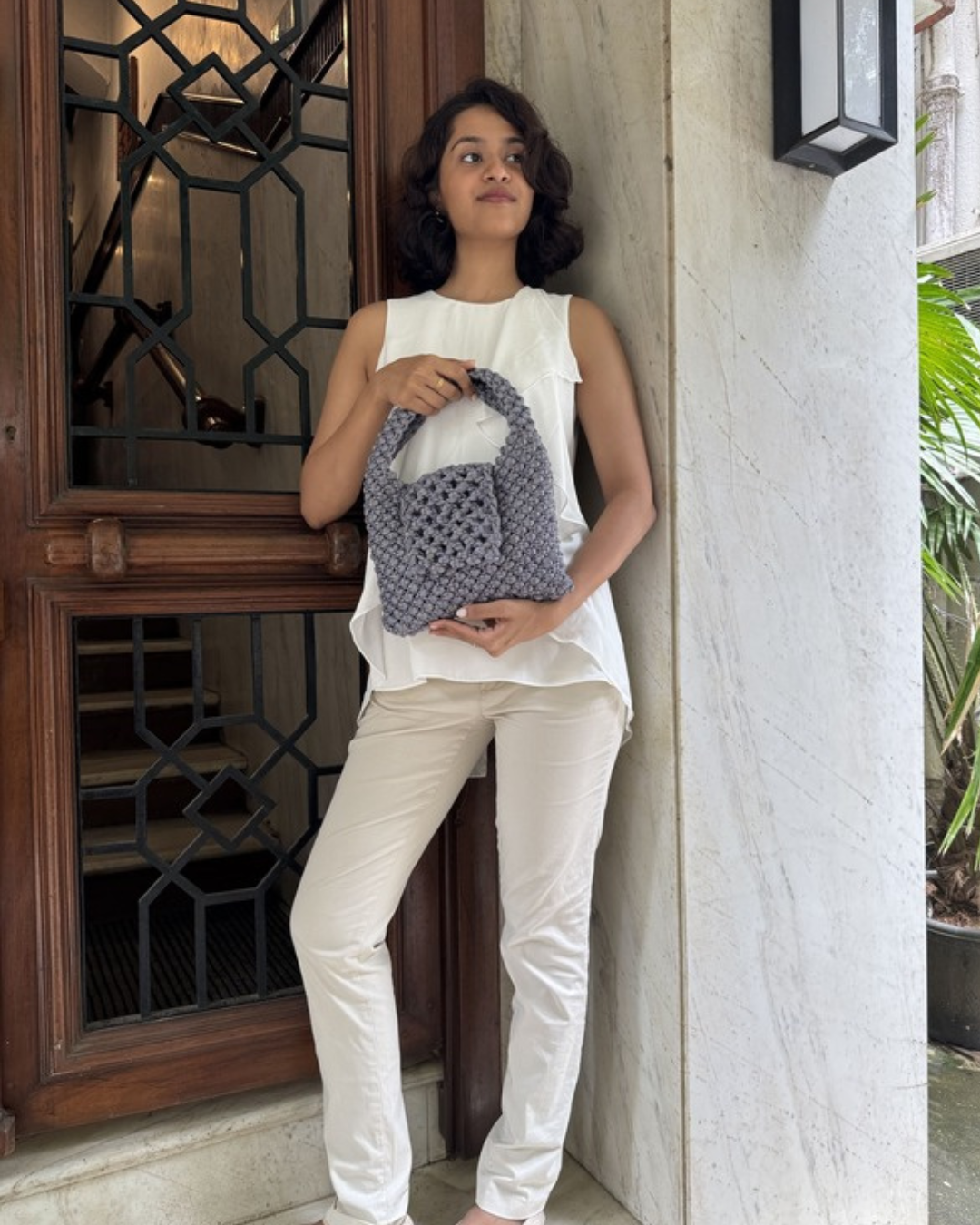 Image of Steel Trellis Bag