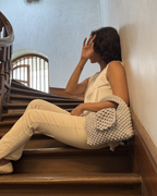 Grey Trellis Bag