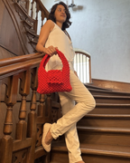 Red Trellis Bag