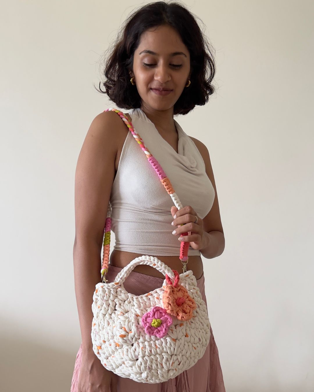 Image of Bloom Bags Ivory Peach