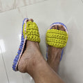 Indoor Slippers Unisex| Purple, Olive