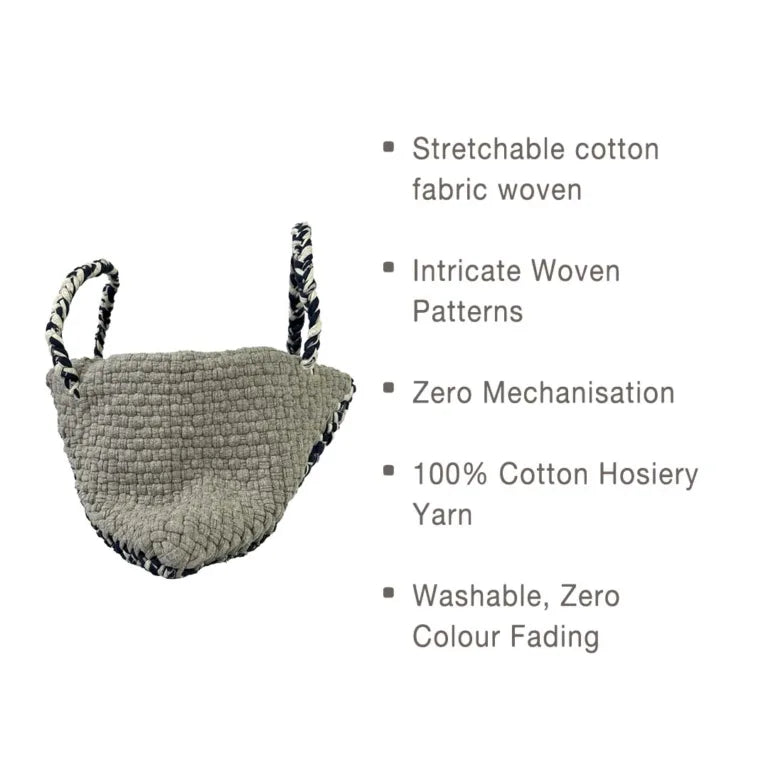 Image of Planter bag | Size: small | Grey, Black, White, Small