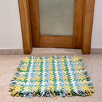 Bathroom Mat / Door Mat / Meditation Mat | Yellow, Green, Grey, White