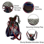 Backpack Ash Grey, White, Royal, Blue, Red | Shoulder carry